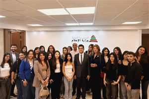 NDU Journalism Students Meet with Ministers and Media Professionals 7